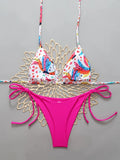 Halter Triangle String Thong Bikinis 2026 Women Sexy Swimsuit Brazilian Swimwear Female Bathers Bathing Swimming Swim Suit