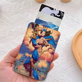 M-Mon L-Lafertes FEMME FATALE Cute Cartoon Card Keychain Anime Fashion Pendant Bag ID Door Card Case Bus Card