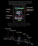 Electric Bicycle RANDRIDE YG90 1000W 48V17AH Hydraulic Brake E-bike with Full Suspension  21 Gears Shift Free Rack Electric bike