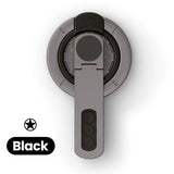 Double-sided Magnetic Phone Holder Rotating Desk Mobile Phone Stand For iPhone 17 16 MagSafe MultiFunction Finger Ring Bracket