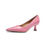 Patent Leather Fashion High Heels 2026Pointed Toe Pumps Elegant Woman Heeled Shoes Shallow Mouth Candy Colored Sexy Single Shoes