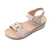 Women Sandals Soft Stitching Ladies Sandals Comfortable Flat Sandals Women Open Toe Beach Shoes Woman Footwear Sandalias Treking