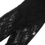 FDYOUI Women's Backless Sleeveless Bodysuits 2026 Summer Sexy Buttons Hollow Out Lace Jumpsuits Night Club Overalls Black Red