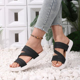 Women's Summer 2026 New  Fashion Knitted Lightweight Beach Slippers Women Sandals Ladies Shoes