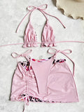 XS - L Two-side Wearable Reverside Bikini Women Swimwear Female Swimsuit Three-pieces Bikini Set Bathing Suit Swim Beachwear