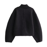 Foridol Turtleneck Fluffy Hoodie for Women Autumn Casual Loose Pullovers Female Basic Fashion Winter Women's Sweatshirts