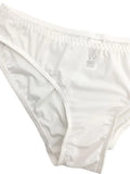 Simple, Smooth, Seamless, Solid Color, Mid-Low Waist Briefs for Women, Summer Ice Silk Women's Underwear, Pure Cotton Crotch