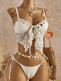 S - XL Sequins Mesh Sheer Bikini Women Swimsuit Female Swimwear Two Pieces Bikini Set High Cut Bathing Suit Swim Lady Beachwear