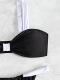 ZTVitality Sexy Patchwork Push Up Bikini Set 2025 New Arrival Biquini Padded Swimsuit Women Swimwear Summer Beachwear Brazilian