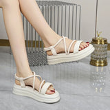 Roman Women's Sandals Summer 2026 New Casual Beach oes Comfortable