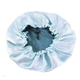 Newly Women's Satin Solid Sleeping Hat Night Sleep Cap Hair Care Bonnet Nightcap For Women Men Unisex Cap bonnet