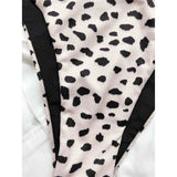 Sexy Leopard Bikini Swimsuit Female Swimwear Women Two-pieces Bikini set Underwired Bra Cup Bather Bathing Suit Swim Lady V2740