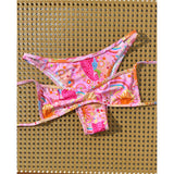 S - XL Printed Brazilian Bikini Women Swimwear Female Swimsuit Two-pieces Bikini set High Leg Cut Bather Bathing Suit Swim V8179