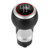 For Audi A3 S3 8p 2003-2013 A4 S4 Q5 S-Line 2007-2015 Leather Shifter Car Gear Shift Knob 12mm 5/6 Speed Handle