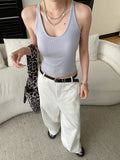 Sports vest U-neck slim fit camisole bottoming T-shirt