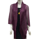 4 Colors Shawl Solid Swimsuit Bikini Cover Up Women Hollow Fringed Cardigan Bright Silk Cape Bathing Suit Cover Ups for Swimwear