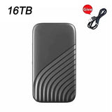 New SSD USB Flash Hard Drive External TypeC High Speed SSD USB3.1 256TB SSD Storage Portable HD Hard Disk