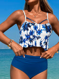 Printed Strappy Bikini 2026 High Waist Swimsuit Women Sexy Swimwear Female Bathers Swimming Bathing Swimming Swim Suit Beachwear