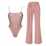 Striped 3Pcs Bikinis Sexy Women Swimsuits Female Push Up Swimwear Micro Bikini Set Bathingsuit Swim Suit Beachwear Print Biquini