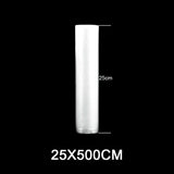 Food Vacuum Storage Packaging Bags for Vacuum Sealer Meat Fruit Vegetable Sous Vide Cooking Bag 12/15/20/25/28cm 500cm/roll