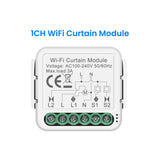 GIRIER Tuya Smart ZigBee/Wi-Fi RF433 Curtain Switch Module for Electric Roller Shutter Blind Motor 1/2CH Works Alexa Hey Google