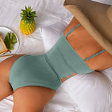 2026 Swimsuit One Piece Solid Swimwear Women One-piece Bathing Swim Suit Female Padded Beach Wear Swimming Summer