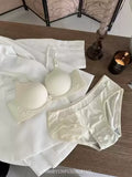 MOYISU Japanese Dopamine Front Button Small Chest Lift Show Large|Women's Anti-Sag Summer Sexy Beauty Bra Top Comfort Fit