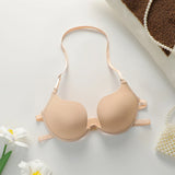 Sexy Lingerie multi-color hollow neck hanging women's underwear 3/4 cup gathering pull up bra party women's underwear J2943