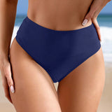 Bikini Bottoms For Women High Waist Swimsuit Sexy Swim Briefs Summer Beach Shorts For Swimwear Bathing Suit Bikini Beachwear