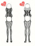 Women's sexy lingerie uniform jumpsuit, stockings and pajamas