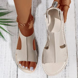 Women Flat Sandals 2026 Summer New Fashion Shallow Sandals Comfortable Lightweight Outdoor Beach Sandals  for Women