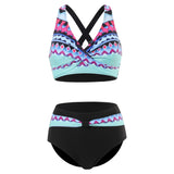 Fashion Swimsuit Set Women's Bikini Sets Sexy Summer Beach Holidays Two Piece Swimwear Swimming Clothing Beachwear