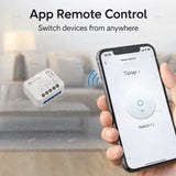 ZigBee Tuya Smart Switch Module Mini DIY Light Relay Breaker Smart Home Automation Work With Smart Life Alexa Google Hub Need
