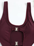 2025 Sexy Extreme String High Cut Female Swimwear One Piece Swimsuit Women Thong Monokini Bather Hollow Out Bathing Suit Swim