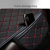 Universal Car Seat Covers Pu Leather Fashion Car Front and rear seat cushions Car Seat Protector Four Seasons Auto Accessories