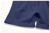 Seamless Yoga Sets Women Short Sleeve O Neck Slim Sports T Shirts Gym Outfits Abdominal Compression Shorts Running Fitness Suit