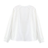 Foridol White Cotton Shorts Set Outfits Women Hollow Out Embroidery Two Pieces Set Outfits Shirt Shorts Matching Set Summer