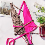 Long Strap Wrap Around Swim Suit For Women Swimwear One Piece Swimsuit Female Bather Snake Print Bathing Suit Beach V852SW