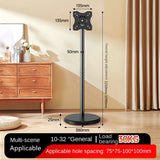 Modern Design TV Stand,Rolling TV Cart for 10-46 Inch OLED LED Monitors,TV Floor Stand Holds up to 88lbs,Max VESA 200x200mm