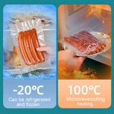 Vacuum Bags 5 Sizes Food Storage Packaging Bags for Vacuum Sealer Bags Food Long Term Preservation Vacuum Sealing Packed Bags