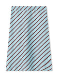Summer Solid/Stripe/Plaid Midi Skirts for Women Casual Elegant A-Line Skirt for Beach Vacation Streetwear