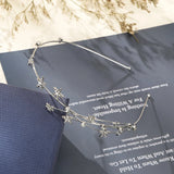 AWAYTR New Fashion Luxurious Snowflake Rhinestones Hairbands Sweet Flower Headband for Women Girl Hair Accessories