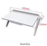 Adjustable TV Screen Top Shelf Display Shelf Computer Monitor Riser Desktop Stand TV Rack TV Top Monitors Simple Bracket