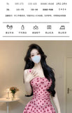 Conservative and Slimming One-piece Skirt Style Fashionable and Sexy Beach Vacation Hot Spring Swimsuit for Women