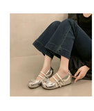 Women's Retro Elegant Shallow Mouth Casual Wedge Heel Mary Jane Shoes  Autumn New Fashion Versatile Comfortable Single Shoes