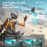 Lenovo Z105 8K Dual Camera Drone Brushless Motor Optical Flow Positioning with 4.3'' Screen Remote Control 15min LongFlight Time