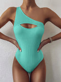 2023 Vintage Swimsuit Women One Piece Ruffle Strap Swimwear Female Push Up Monokini Padded Beach Bathing Suits Black Bodysuits