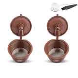 Reusable Coffee Capsule Pods for Dolce Gusto Refillable Filters Crema For Espresso Capsules Cup Kitchen Tool