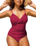S - XXL Sexy Wrinkled One Piece Swimsuit Women Swimwear Female Monokini Swimsuits 2025 Bathing Suit Swim Beach Wear Bodysuit