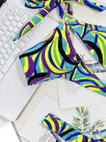 2026 New Sexy One Piece Swimsuit Swimwear Women Print Hollow Halter High Waist One-piece Bathing Suit Beachwear Banadores Mujer